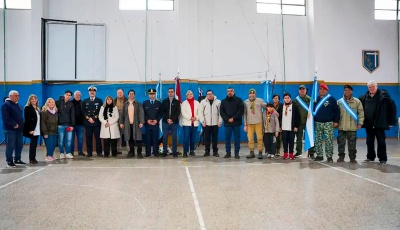 Valle Hermoso conmemoró el paso a la inmortalidad del General José de San Martín