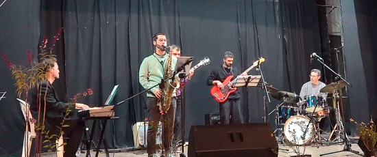 El Jazz Day colmó de ritmo y formación al Cine Teatro de Villa Giardino