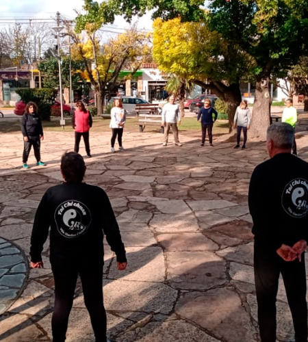 La Falda y Villa Giardino celebraron el Día Internacional del Tai Chi 