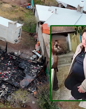 Campaña solidaria: Juntan donaciones para la familia que se quedó sin nada tras el incendio en Huerta Grande.