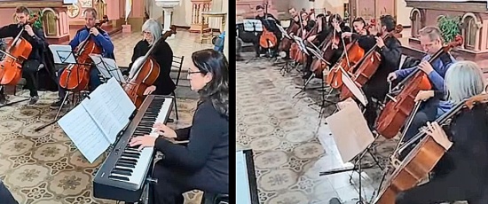 Huerta Grande vibró al compás del Ensamble de Violonchelos en una tarde única