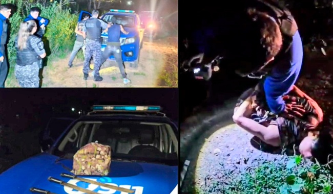 La Falda: 2 jóvenes detenidos tras amenazas contra tres transeúntes