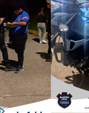 Dique de La Falda: secuestran motos por ruidos molestos y alcoholemia