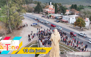 Valle Hermoso celebra sus Fiestas Patronales: Grilla artística y locro popular en el Polideportivo.