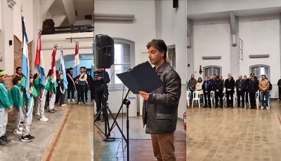 Villa Giardino rindió homenaje a San Martín y anunció importantes obras para la localidad