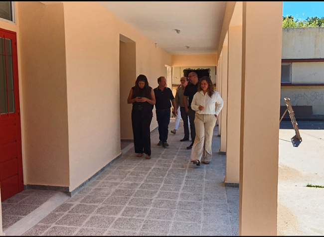 IPEM 335: listas para estrenar las aulas del Plan Aurora