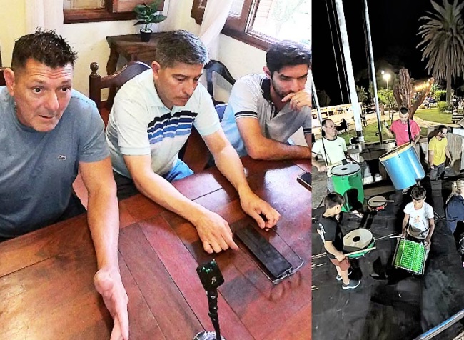 Villa Giardino: conferencia municipal ratificando los motivos del ajuste