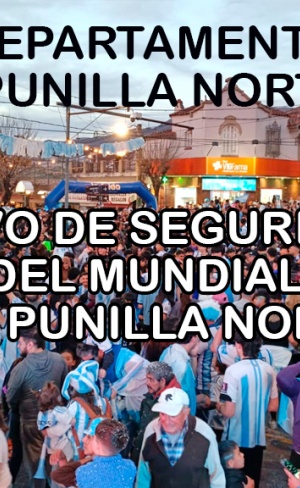Final de la Copa del Mundo: habrá cortes de tránsito y control de alcohol en las calles de Punilla Norte 