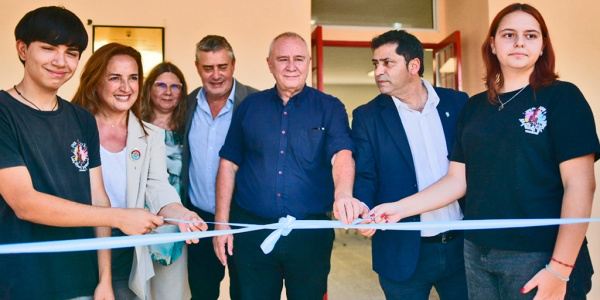 Valle Hermoso: el municipio y la provincia fortalecen la infraestructura del IPEM 335