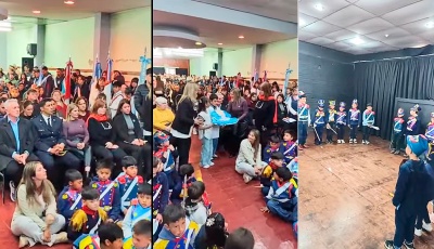 Emotivo homenaje al General San Martín en el Salón Marechal de La Falda