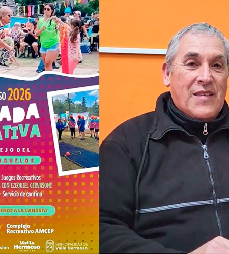 Valle Hermoso celebra el Día de los Abuelos con una gran jornada recreativa 