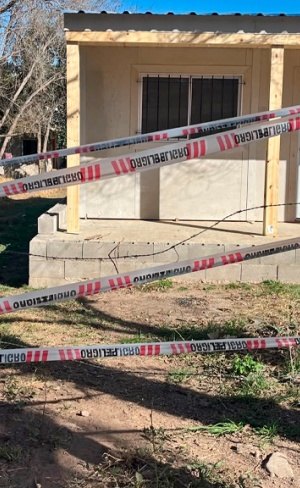 Valle Hermoso: paralizan una obra por falta de autorización municipal
