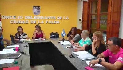 Concejo Deliberante de La Falda: sesión del 22 de febrero del 2024