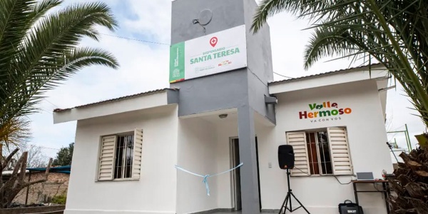 Valle Hermoso: reabrió el Dispensario Santa Teresa tras renovar sus instalaciones