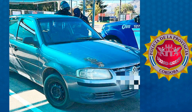 Valle Hermoso: Detienen a un hombre y secuestran un vehículo robado 