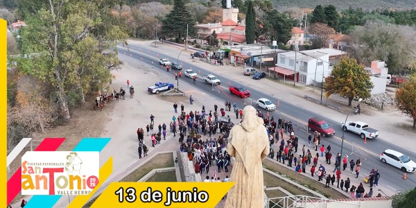 Valle Hermoso celebra sus Fiestas Patronales: Grilla artística y locro popular en el Polideportivo.