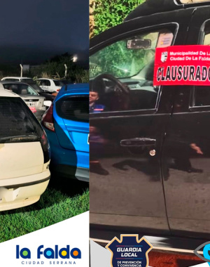 La Falda: tras una madrugada de intensos controles retuvieron varios vehículos 