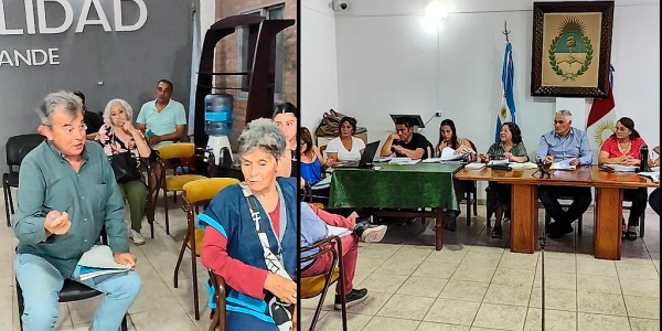 Huerta Grande: audiencia pública presupuesto 2026 y obra de agua potable