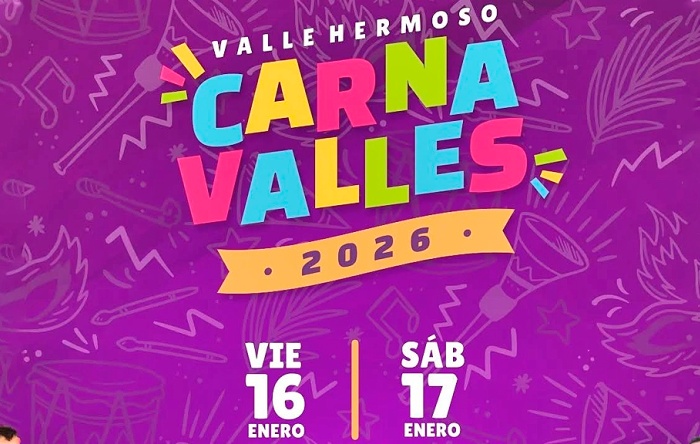 Valle Hermoso anticipa festejo con los Carnavalles