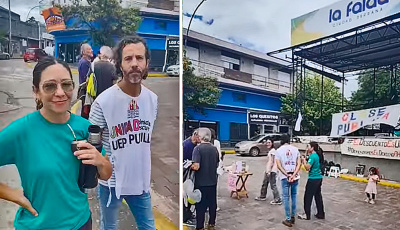 Docentes de Punilla visibilizan el conflicto salarial en La Falda