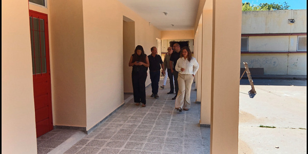 IPEM 335: listas para estrenar las aulas del Plan Aurora