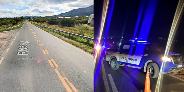 Tragedia en la Ruta 38: murió el motociclista tras el violento choque en Capilla del Monte
