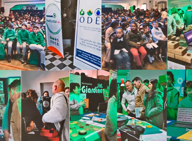 Con fuerte impronta educativa, Villa Giardino cerró la 5ta edición del Encuentro de Economía Circular 