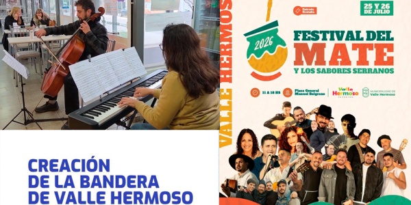 Valle Hermoso palpita un julio a pura cultura y turismo