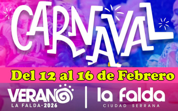 Carnaval 2026: La Falda llena de ritmo, color y pura fiesta