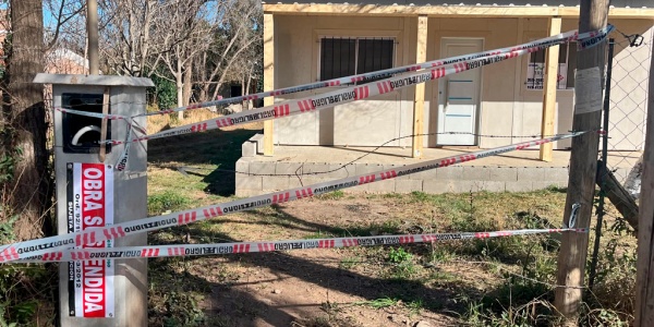 Valle Hermoso: paralizan una obra por falta de autorización municipal