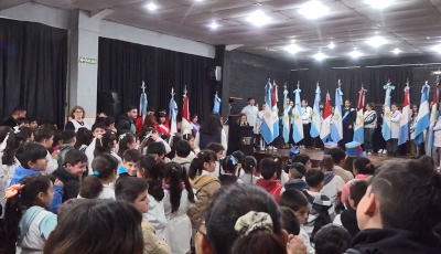 La Falda: acto en conmemoración del fallecimiento del Gral San Martin