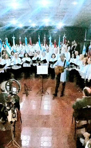 La Falda: voz, tinta y papel, las nuevas armas para defender la soberanía