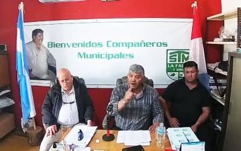 SITRAM: expone falta de paritarias en Valle Hermoso