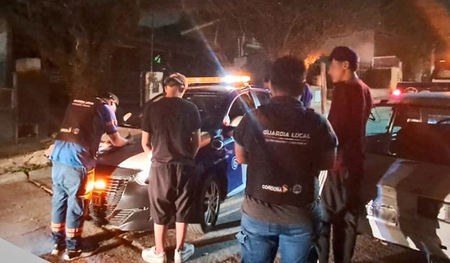 La Falda: interceptan a un menor que corría 