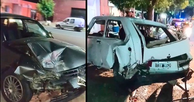 Conductor alcoholizado impacto sobre vehículo estacionado