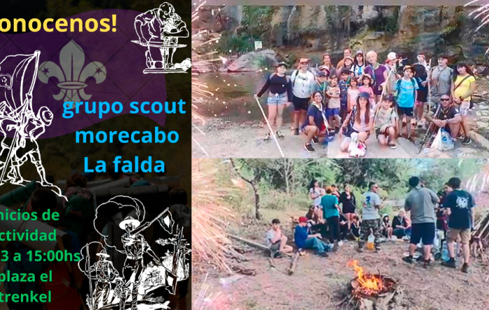 El Grupo Scout Morecabo abre sus inscripciones en La Falda