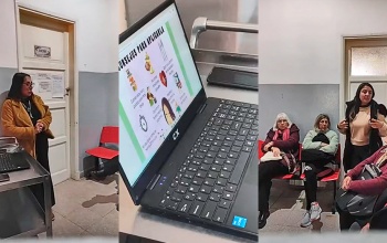 La Falda: se realizó un taller de alimentación consciente en el Hospital Municipal 