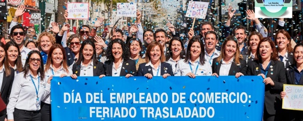 Día del Empleado de Comercio: Feriado trasladado al lunes 29 de septiembre