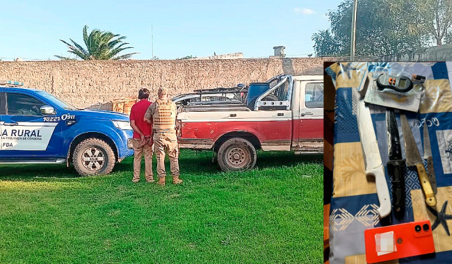 Villa Giardino: allanamientos en Barrio La Higuerita desbaratan red provincial de abigeato