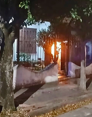 La Falda: uso de un encendedor provocó el incendio de una garrafa