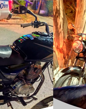 La Falda: Guardia Local secuestró una moto conducida por un menor sin casco