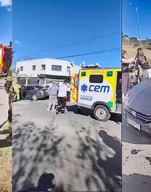 Accidente en la 