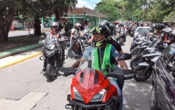 Primer encuentro de motos Benelli en Valle Hermoso