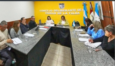El Deliberante de La Falda trató expedientes sobre seguridad, patrimonio y proyectos locales