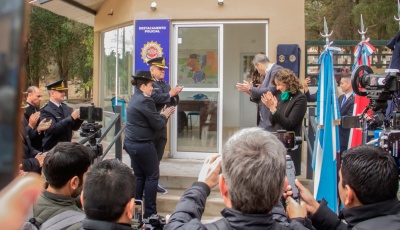 La Falda: se inauguró el destacamento policial Villa Edén