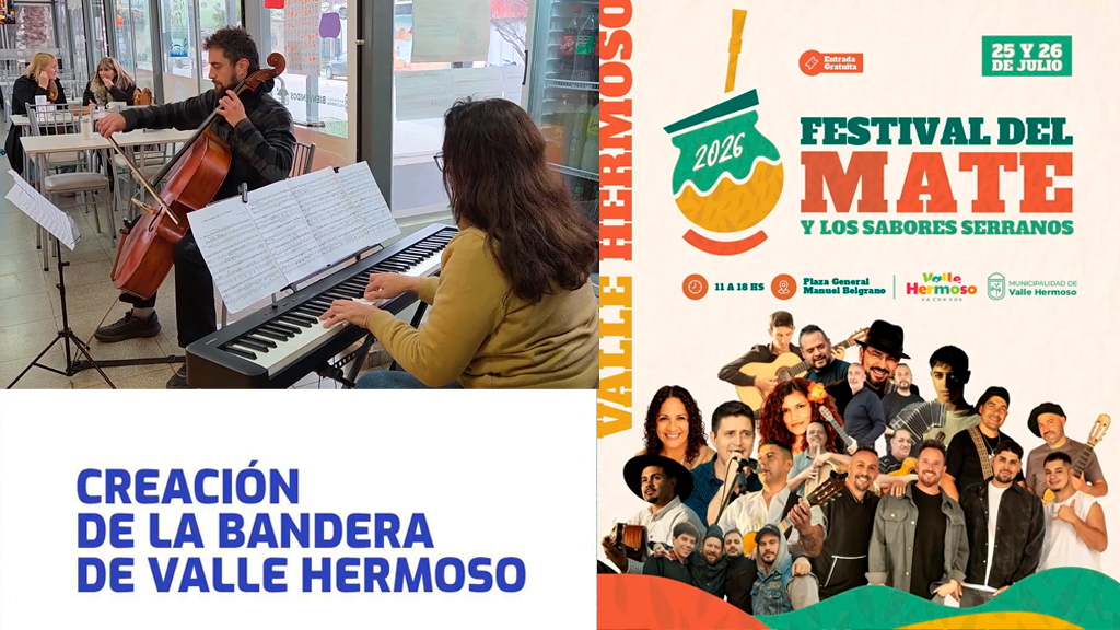 Valle Hermoso palpita un julio a pura cultura y turismo