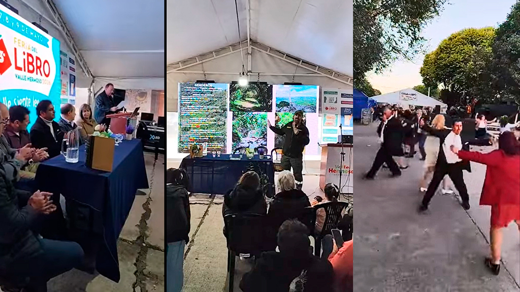 Con una fuerte impronta regional, se desarrolló la 3era Feria del Libro de Valle Hermoso