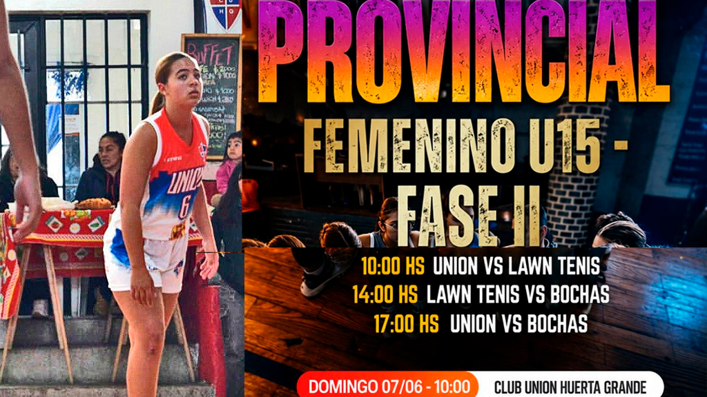 El básquet femenino de Huerta Grande hace historia y recibe el triangular provincial
