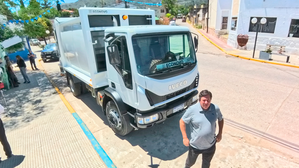 Con apoyo provincial, Huerta Grande suma equipamiento clave para la recolección
