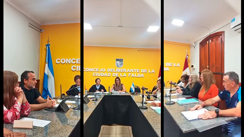 Concejo Deliberante de La Falda: sesión del 11 de marzo